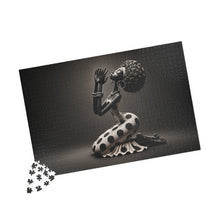 Load image into Gallery viewer, Grace in Stillness – Elegant Black & White Inspirational Art Puzzle (110, 252, 520, 1014-piece)
