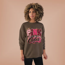 Load image into Gallery viewer, Pink Is More Than a Color Breast Cancer Awareness Unisex EcoSmart® Crewneck Sweatshirt