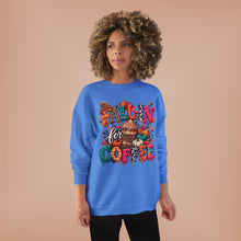 Load image into Gallery viewer, Fall-In’ for Coffee Unisex EcoSmart® Crewneck Sweatshirt