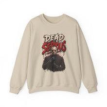 Load image into Gallery viewer, Dead Serious Halloween Sweatshirt | Masked Horror Streetwear Unisex Heavy Blend™ Crewneck Sweatshirt