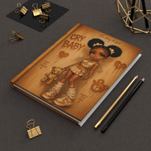 Load image into Gallery viewer, Golden Toffee Cry Baby Hardcover Journal Matte