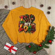 Load image into Gallery viewer, I Love My Locs Unisex EcoSmart® Crewneck Sweatshirt