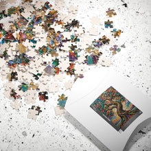 Load image into Gallery viewer, Roots of Radiance – Colorful Tree of Life Jigsaw Puzzle (110, 252, 520, 1014-piece)