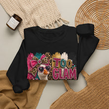 Load image into Gallery viewer, Too Glam to Give a Damn Goose Unisex Heavy Blend™ Crewneck Sweatshirt