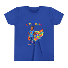 Load image into Gallery viewer, Autism Is My Superpower Youth T-Shirt — Autism Awareness Tee