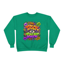 Load image into Gallery viewer, Halloween Trick or Treat Crewneck Sweatshirt
