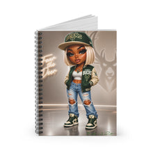 Load image into Gallery viewer, Gameday Glam Spiral Notebook - Ruled Line