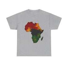 Load image into Gallery viewer, Juneteenth Africa Textured Paint Stroke T-Shirt | Pan African Art Shirt | Afrocentric Pride Tee | Black History Unisex Heavy Cotton Tee