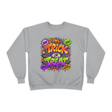 Load image into Gallery viewer, Halloween Trick or Treat Crewneck Sweatshirt