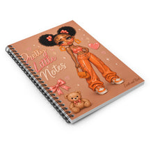 Load image into Gallery viewer, Sunset Coral Pretty Little Notes Spiral Notebook - Ruled Line