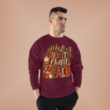 Load image into Gallery viewer, My Favorite Outfit Is Fall Unisex EcoSmart® Crewneck Sweatshirt