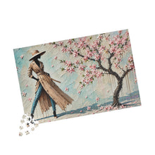 Load image into Gallery viewer, Petals & Poise – Spring Fashion Art Puzzle (110, 252, 520, 1014-piece)