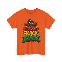 Load image into Gallery viewer, Blackity Black Black T-Shirt | Juneteenth Black Pride Graffiti Streetwear TeeUnisex Heavy Cotton Tee
