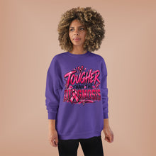 Load image into Gallery viewer, Tougher Than the Diagnosis Breast Cancer Awareness Unisex EcoSmart® Crewneck Sweatshirt