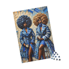 Load image into Gallery viewer, Couture & Coffee – Luxury Textured Art Puzzle (110, 252, 520, 1014-piece)