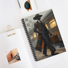 Load image into Gallery viewer, Destined and Dapper Notes Spiral Notebook - Ruled Line