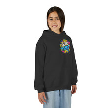 Load image into Gallery viewer, Good Vibes Youth Heavy Blend Hooded Sweatshirt