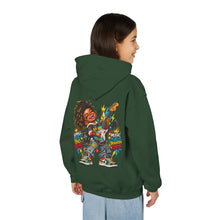 Load image into Gallery viewer, Small Kid Big Sound Kids Hoodie – Little Rockstar Music Graphic Youth Heavy Blend Hooded Sweatshirt