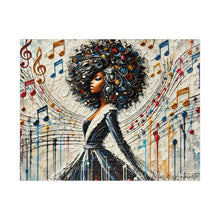 Load image into Gallery viewer, Soulful Symphony – Colorful Abstract Black Art Puzzle (110, 252, 520, 1014-piece)