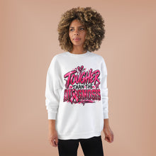 Load image into Gallery viewer, Tougher Than the Diagnosis Breast Cancer Awareness Unisex EcoSmart® Crewneck Sweatshirt