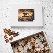 Load image into Gallery viewer, Wherever Life Leads – Inspirational Black Rose Art Puzzle (110, 252, 520, 1014-piece)
