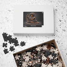 Load image into Gallery viewer, Quiet Elegance – Afrocentric Black Woman Art Jigsaw Puzzle (110, 252, 520, 1014-piece)