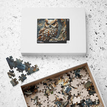 Load image into Gallery viewer, Midnight Guardian – Majestic Owl Jigsaw Puzzle (110, 252, 520, 1014-piece)