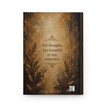 Load image into Gallery viewer, Coffeehouse Reflections Hardcover Journal Matte
