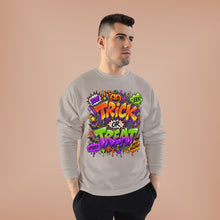 Load image into Gallery viewer, Halloween Trick or Treat Crewneck Sweatshirt