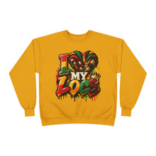 Load image into Gallery viewer, I Love My Locs Unisex EcoSmart® Crewneck Sweatshirt