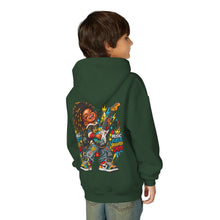 Load image into Gallery viewer, Small Kid Big Sound Kids Hoodie – Little Rockstar Music Graphic Youth Heavy Blend Hooded Sweatshirt