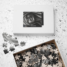 Load image into Gallery viewer, Silver Silence – Black & White Metallic Art Puzzle (110, 252, 520, 1014-piece)