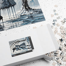 Load image into Gallery viewer, Frosted Elegance – Winter Fashion | Luxury Textured Art Puzzle (110, 252, 520, 1014-piece)
