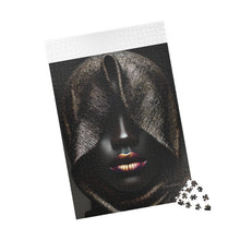 Load image into Gallery viewer, Veiled in Elegance – African American Woman Jigsaw Puzzle (110, 252, 520, 1014-piece)