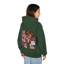 Load image into Gallery viewer, Smart Girls Change the World Youth Heavy Blend Hooded Sweatshirt