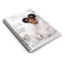 Load image into Gallery viewer, Crystal Ice Emotional Support Spiral Notebook - Ruled Line