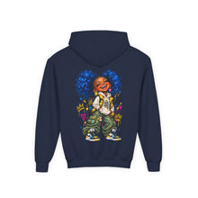 Load image into Gallery viewer, Good Vibes Youth Heavy Blend Hooded Sweatshirt