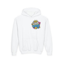 Load image into Gallery viewer, Good Vibes Youth Heavy Blend Hooded Sweatshirt