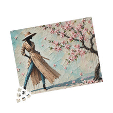 Load image into Gallery viewer, Petals & Poise – Spring Fashion Art Puzzle (110, 252, 520, 1014-piece)