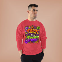 Load image into Gallery viewer, Halloween Trick or Treat Crewneck Sweatshirt