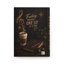 Load image into Gallery viewer, Caffeine Because Jail Is Expensive Hardcover Journal Matte