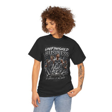 Load image into Gallery viewer, San Antonio Spurs Unfinished Business Playoffs Fan T-Shirt | Basketball Graphic Unisex Heavy Cotton Tee