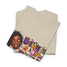 Load image into Gallery viewer, Undiagnosed and Unmedicated Graphic Heavy Cotton Tee