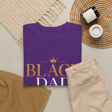 Load image into Gallery viewer, Black Dad Magic T-Shirt | Love Lead Legacy Father's Day Heavy Cotton Tee