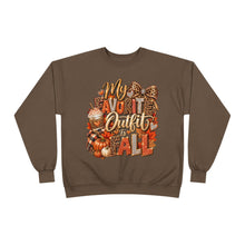 Load image into Gallery viewer, My Favorite Outfit Is Fall Unisex EcoSmart® Crewneck Sweatshirt
