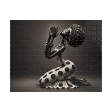 Load image into Gallery viewer, Grace in Stillness – Elegant Black & White Inspirational Art Puzzle (110, 252, 520, 1014-piece)