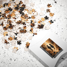 Load image into Gallery viewer, Wherever Life Leads – Inspirational Black Rose Art Puzzle (110, 252, 520, 1014-piece)