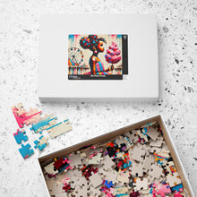 Load image into Gallery viewer, Cotton Candy Dreams – Carnival Colorful Textured Art Puzzle (110, 252, 520, 1014-piece)