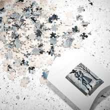 Load image into Gallery viewer, Frosted Elegance – Winter Fashion | Luxury Textured Art Puzzle (110, 252, 520, 1014-piece)