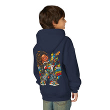 Load image into Gallery viewer, Small Kid Big Sound Kids Hoodie – Little Rockstar Music Graphic Youth Heavy Blend Hooded Sweatshirt